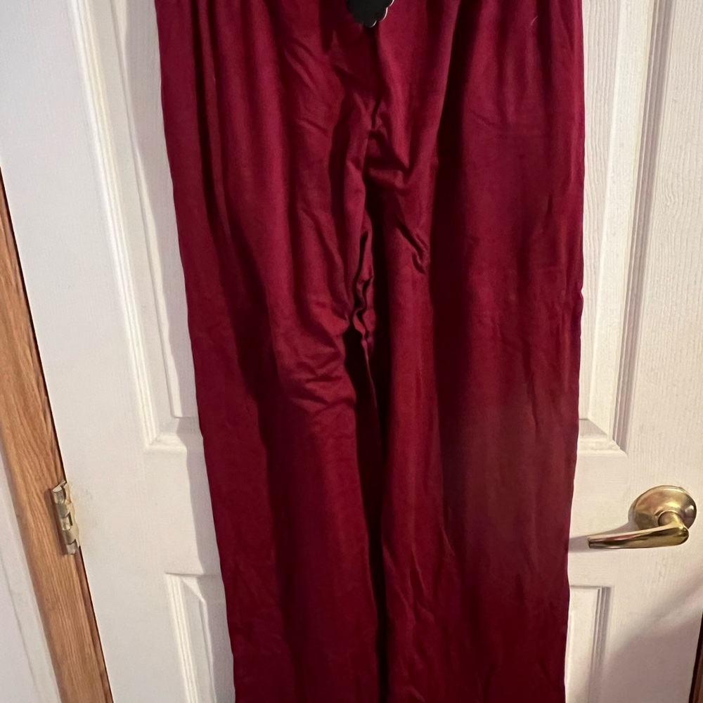 Elegant Burgundy Pants